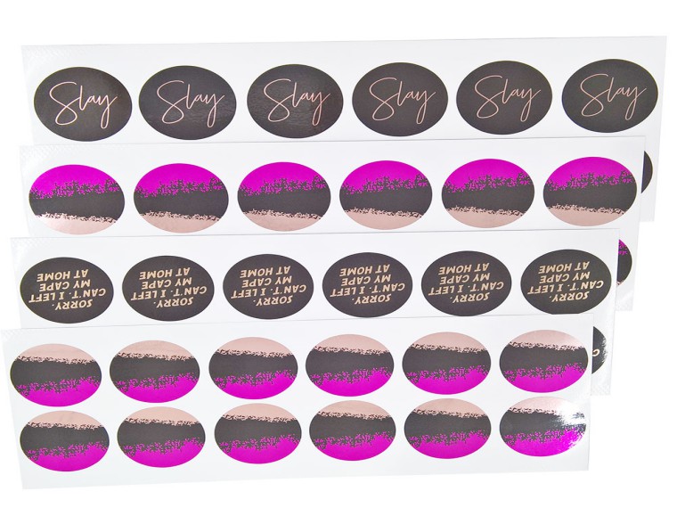 亮銀PET標(biāo)簽